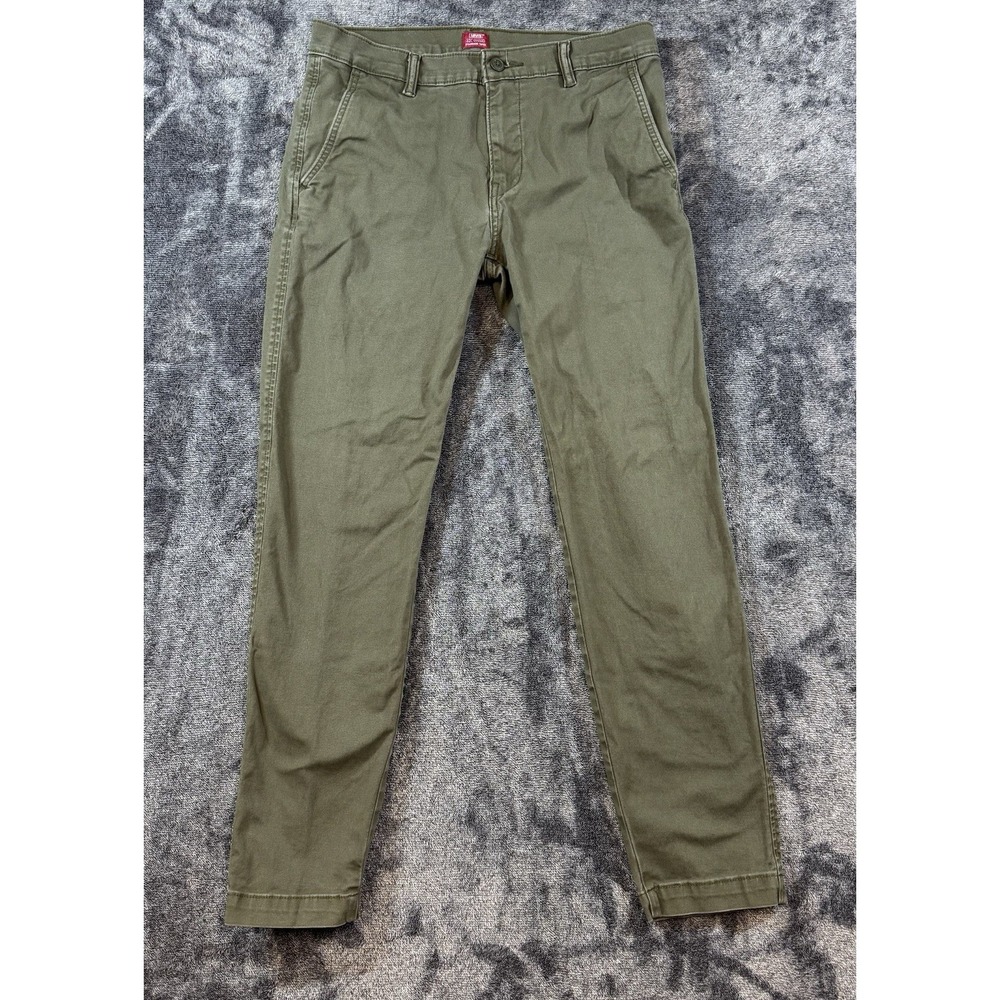 LEVI'S XX CHINO STANDARD Men's 30x32 TAPER‎ LEG KHAKI Green